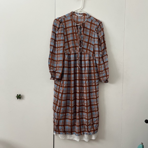 Modcloth Compañía Fantástica Checkered Dress - Picture 3 of 4